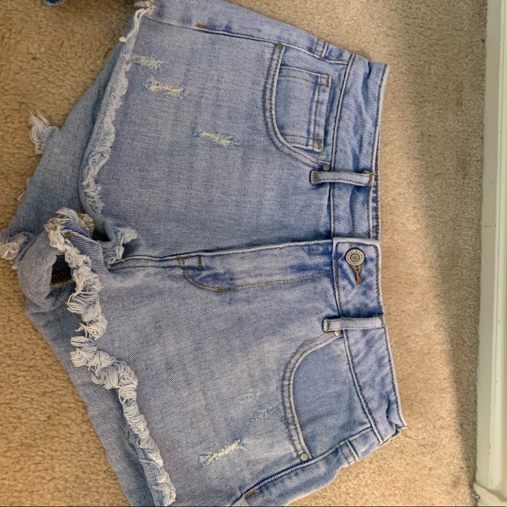 pacsun jean shorts